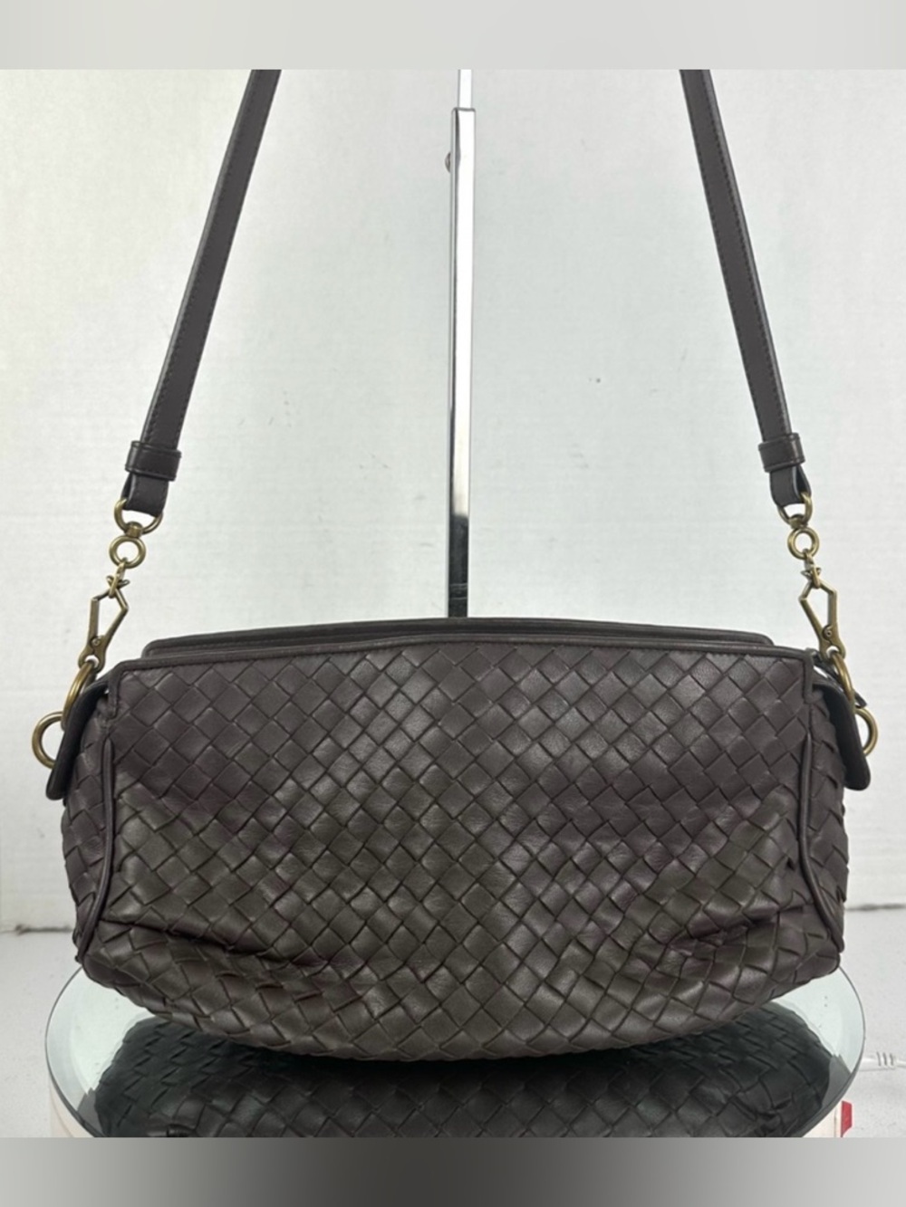 Bottega Veneta Intrecciato  Crossbody Bag